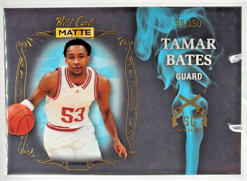 2022-23 Wild Card Matte - Smoking Gun Tamar Bates #SG-22 (99/150)