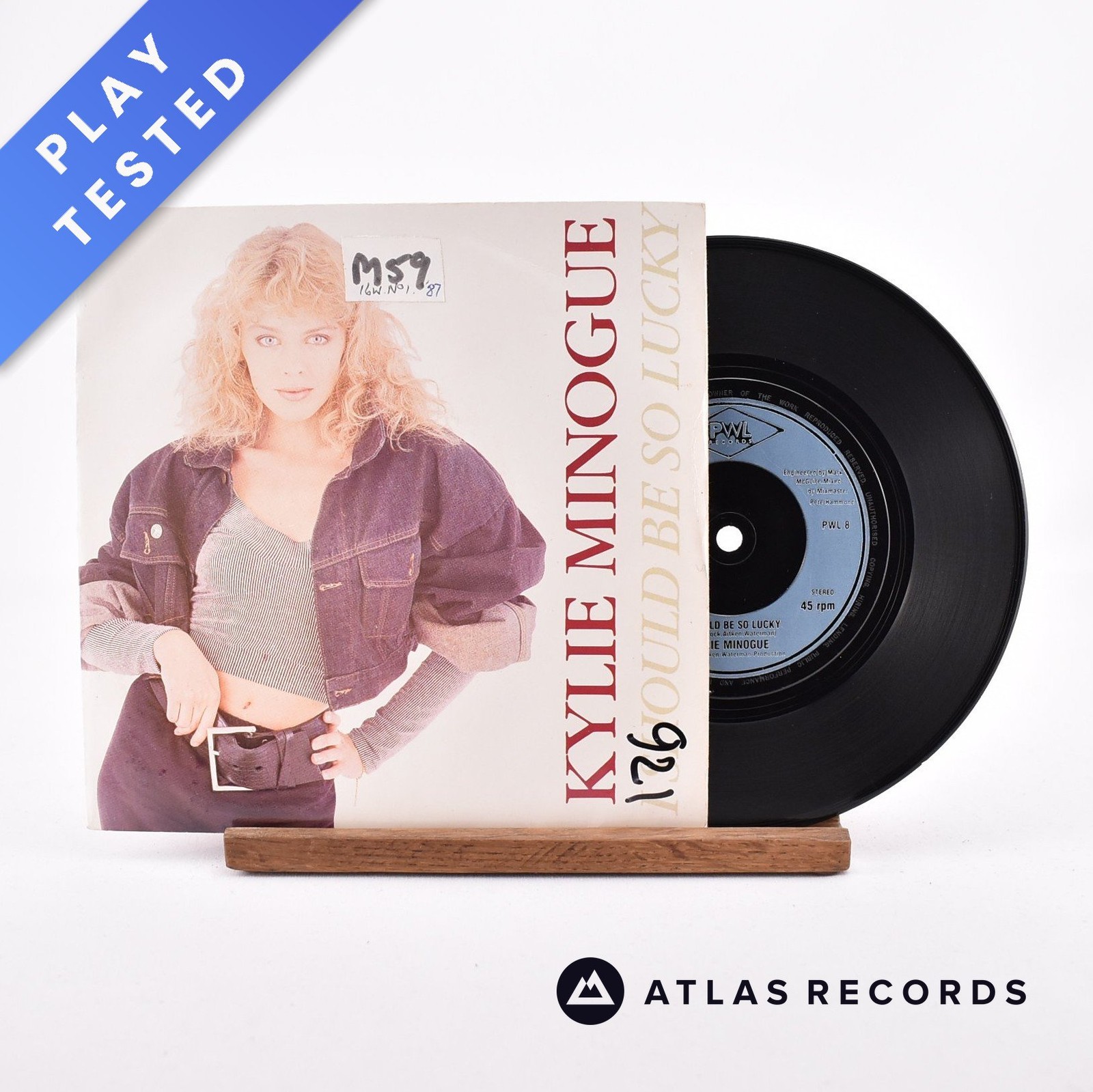 Kylie Minogue - I Should Be So Lucky - 7"" Vinyl Record - VG+/VG+