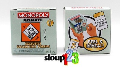 MONOPOLY SURPRISE - EXCLUSIVE COLLECTIBLE TOKENS - BOXES 5TT & 6TT - ULTRA RARE