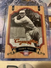 2012 Panini Cooperstown Baseball Card Frankie Frisch 37
