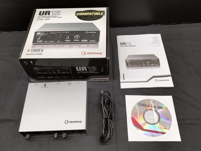 Steinberg UR12 2x2 24bit 192kHz D-PRE Recording Studio USB Audio Interface Ge...