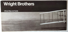 WRIGHT BROS NAT'L MEMORIAL NATIONAL PARK SERVICE VTG 2002 UNIGRID MAP & GUIDE