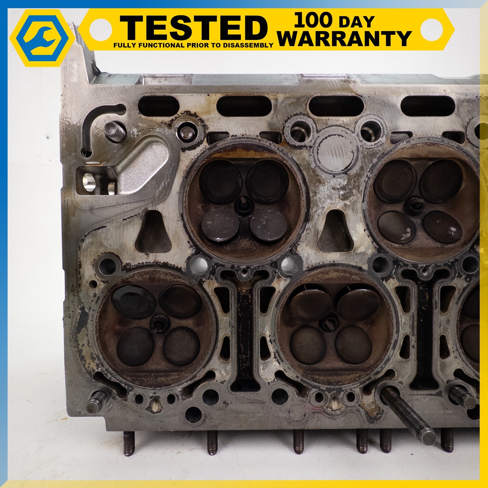 03-13 BENTLEY CONTINENTAL GT FLYING SPUR 6.0L W12 LEFT ENGINE CYLINDER HEAD OEM