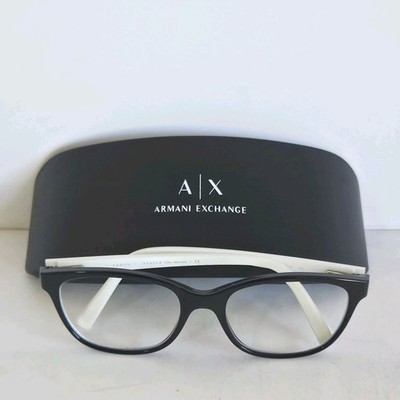 ARMANI EXCHANGE AX3037 8204 Black Cat Eye Women's 53 mm Eyeglasses FRAMES ONLY!