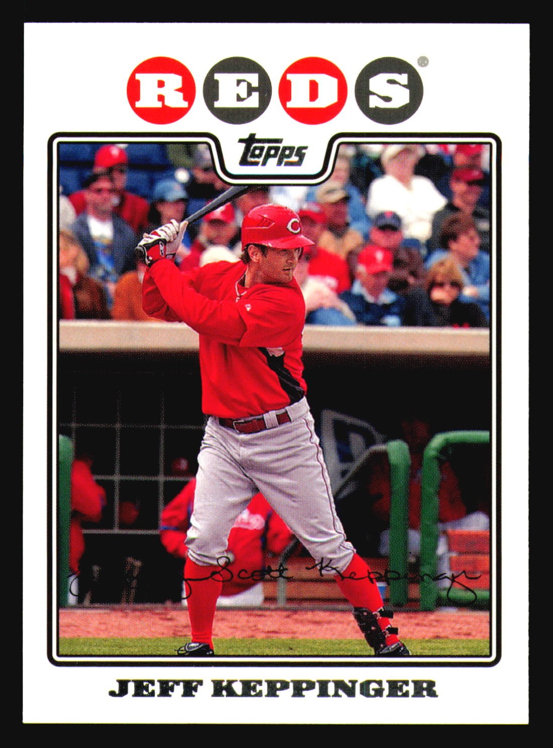 Jeff Keppinger 2008 Topps #657 Cincinnati Reds