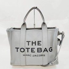 MARC JACOBS Hand Bag Gray Leather 2154192