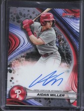 2024 Bowman's Best Aidan Miller Best of 2024 Prospect Auto Phillies