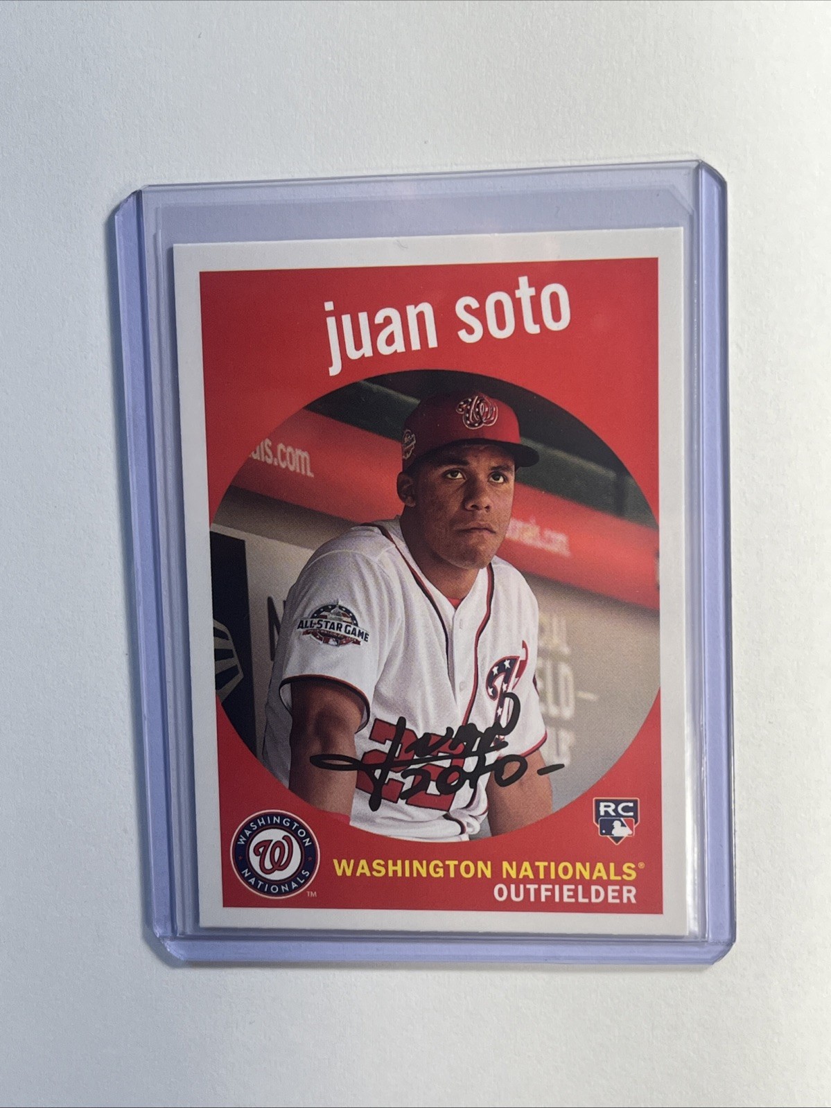 2018 Topps Archives 1959 Design Juan Soto #73 Rookie RC