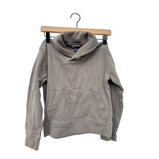 Gap Kids Boys Olive Green Shawl Collar Pullover Sweatshirt Size 8-9 Years
