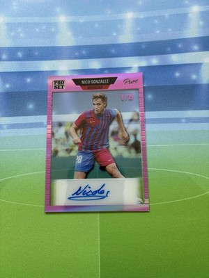 2023 Leaf Pro Set Pure 1989 Auto Nico Gonzalez Magenta /35