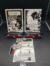 1993 Majestic Legacy Comicards Black & White Ashcan Subset 3 Card Lot 2, 4 , & 6