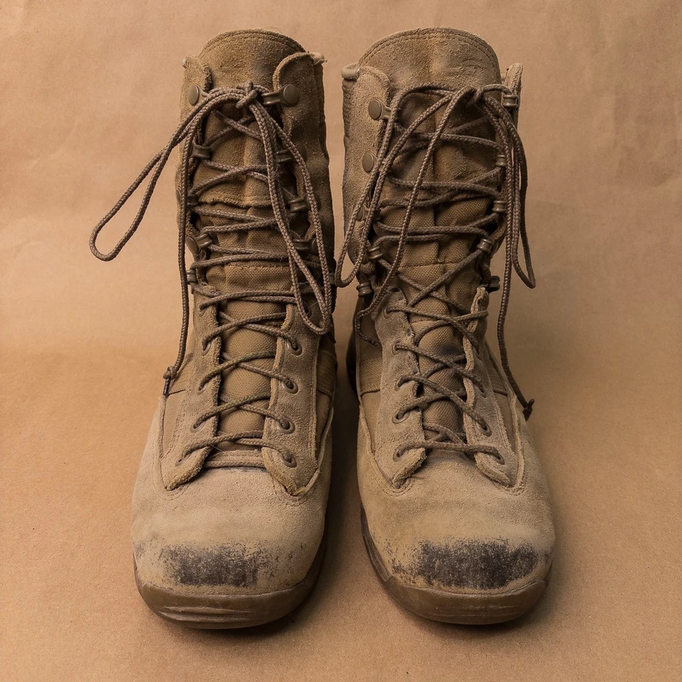 Danner Reckoning 8" Coyote Hot EGA Boots Men's Size 7.5 EE USA Made 53231 7.5EE - Image 2 of 4