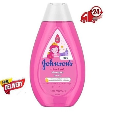 Johnson's Baby Shiny Soft TearFree Kids' Shampoo with Argan Oil Silk...