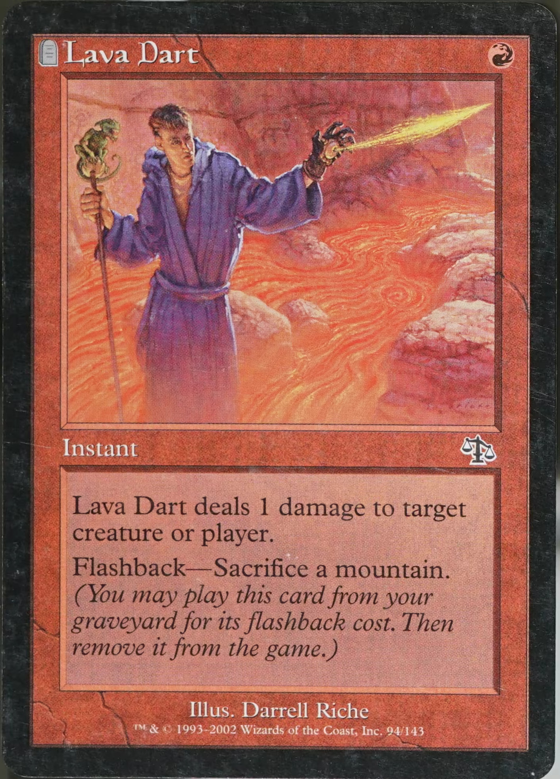 Judgment Magic Lava Dart #94 EX