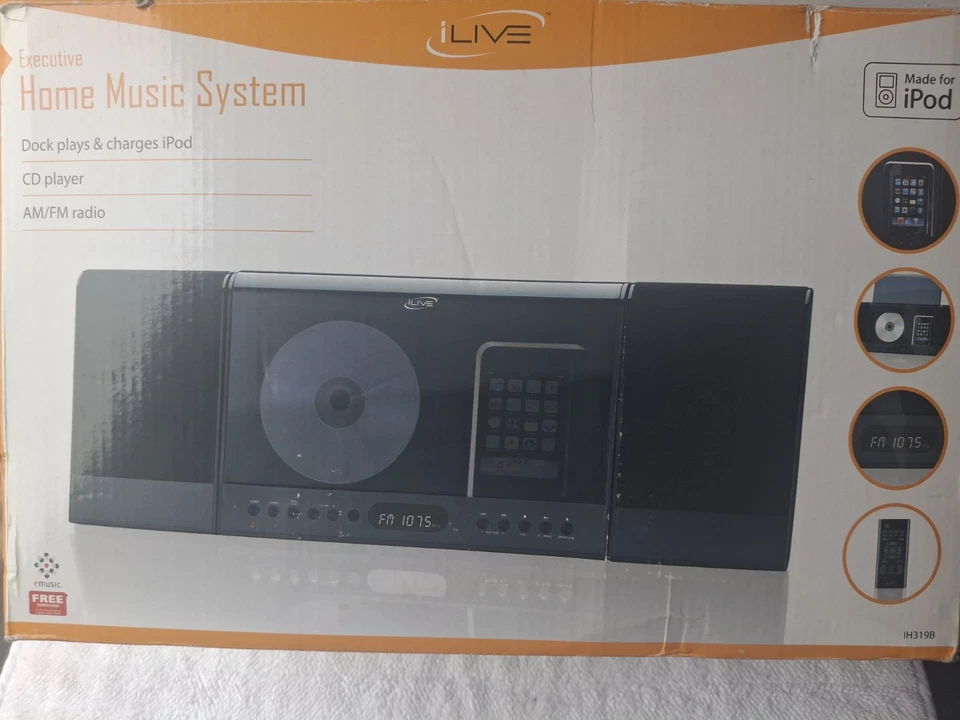 ILive Executive Home Music System Cd Player Am/Fm Radio - Image 3 of 4