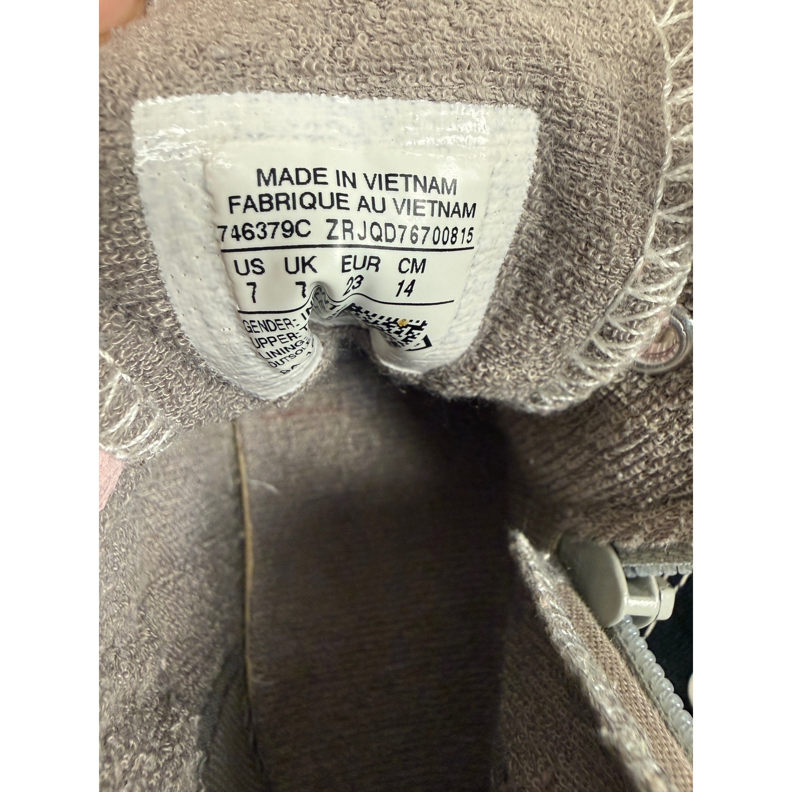 Converse Chuck Taylor All Star Infant High Top Sneakers Bundle Size 7 Black Grey thumbnail 6