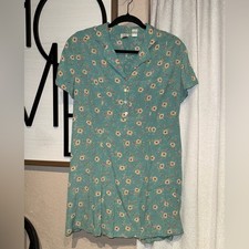 Vintage GAP Floral Green Women's dress