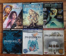 Final Fantasy Official Strategy Guides Bradygames & Ultimate