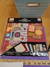 Me And My Big Ideas Life Creativity Scrapbook Kit 12x12 Family