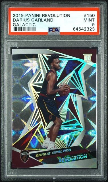 2019-20 Panini Revolution DARIUS GARLAND Rookie RC GALACTIC 150 PSA 9 - Pop 10!!