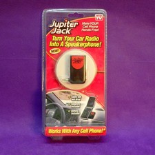 JUPITER JACK CAR RADIO TO A SPEAKERPHONE AS SEEN ON TV CELL PHONE USE HANDS FREE