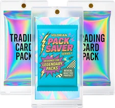 Premium Booster Pack Protector Case - Magnetic UV Display Holder for Standard Si