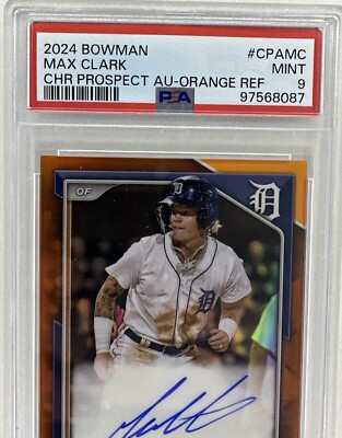 トッププロスペクト マックス・クラーク topps bowman chrome