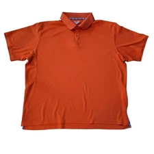 Solid Orange Men's 2XL/XXL Champion Polyester Polo