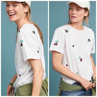 Anthropologie Bannerday Womens Size 3 Medium Summertime Tee