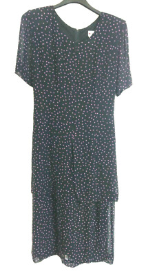 Fabiani Viskose Kleid Sommerkleid, festlich fliessend doppellagig Gr. 38, neu 