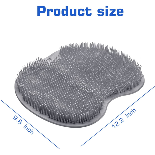 Back Scrubber For Shower Back Scrubber Anti-Slip Suction Cup Massager Pad Shower - Picture 2 of 10