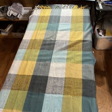 Hermosas bufandas bufanda de invierno suaves grandes colores, gris 74” X 28”