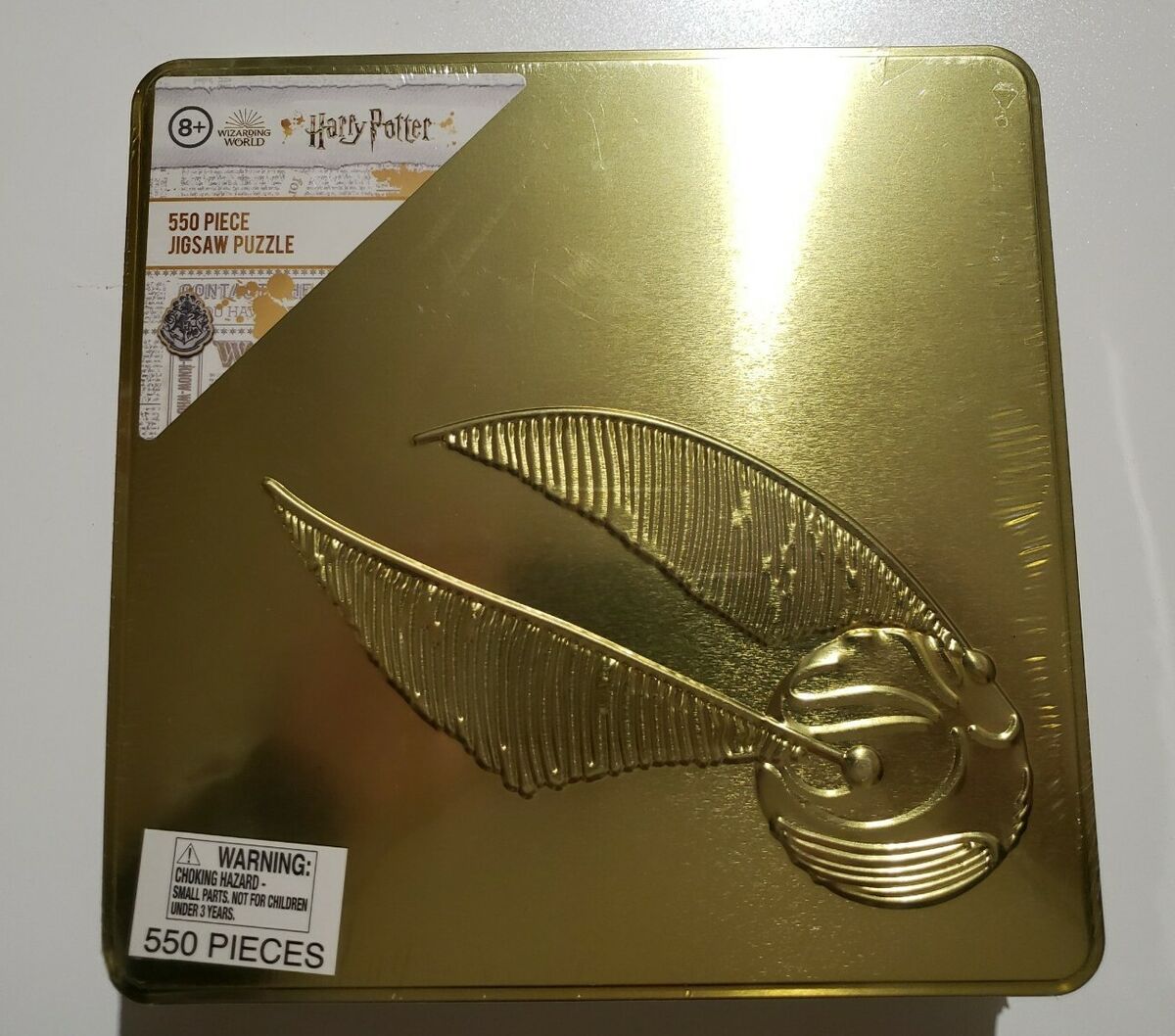 Harry Potter レア 貴重 GOLD ゴールド 置物 puzzle Rare! Harry Potter Quidditch Gold jigsaw puzzle limited to