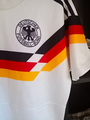 WEST GERMANY WORLD CUP 1990 ADIDAS HOME VINTAGE FOOTBALL TRIKOT