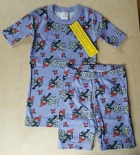 NWT Hanna Andersson MARVEL BLACK WIDOW SHORT JOHN Pajamas 120 6 7