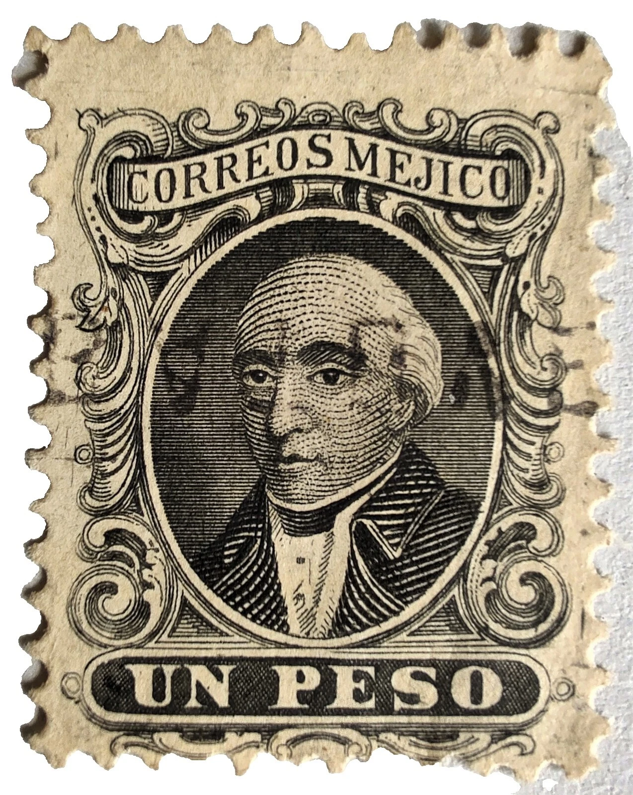 Figuras históricas estampillas mexicanas decimal