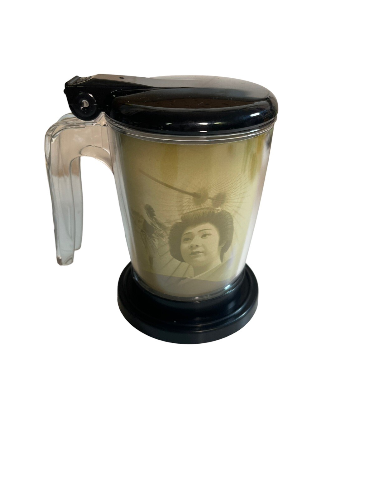 Teavana Perfect Tea Maker 16 Oz 2 Cups Black Base Loose Leaf Stainless