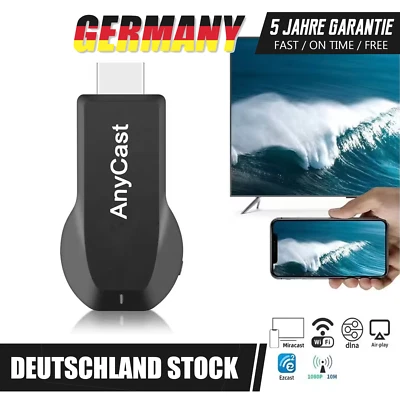 MARKENLOS HDMI Dongle Wifi Wlan HD 1920P TV Stick Dongle Chrome Miracast Mac USB Anycast