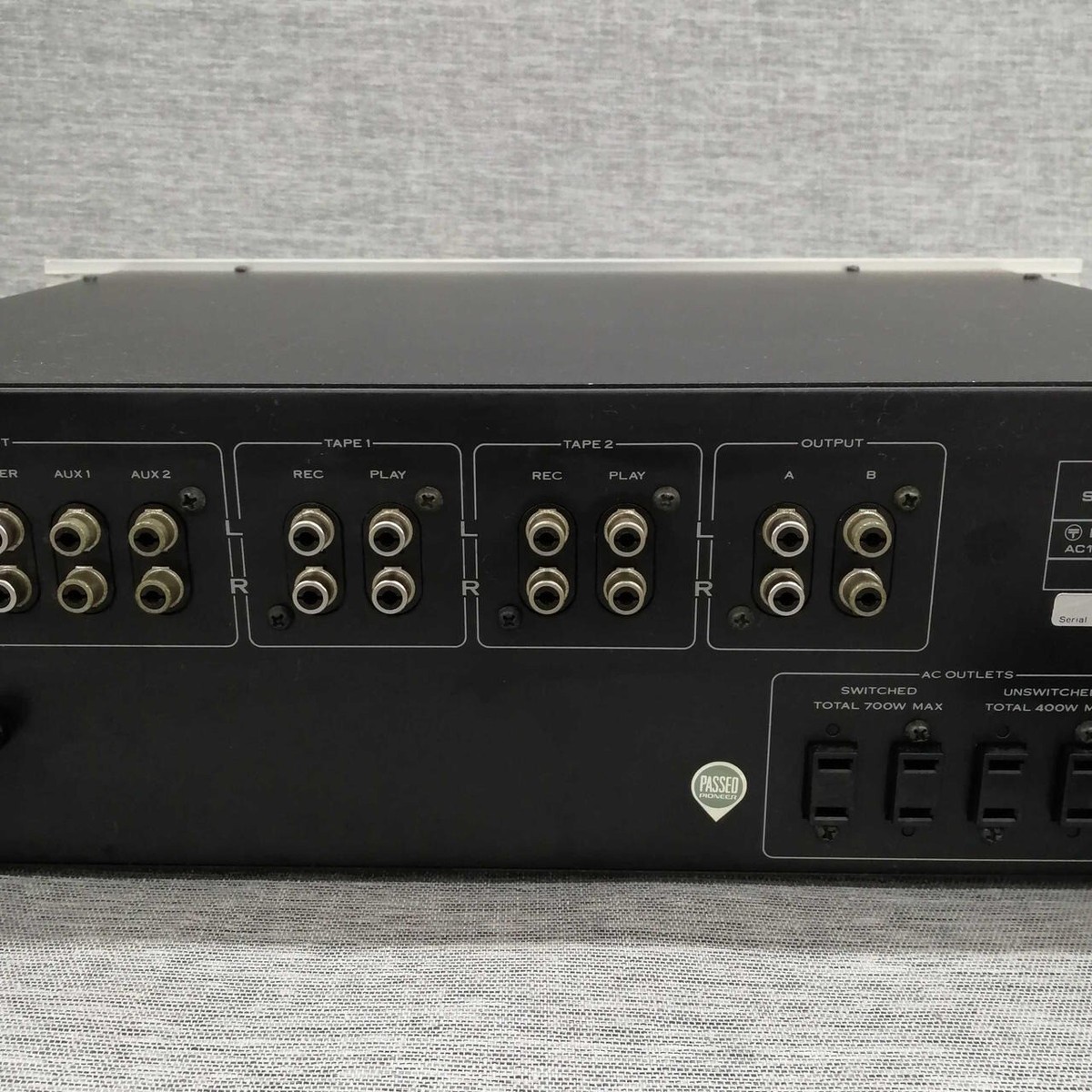 Pioneer C-73 Stereo Preamplifier Maintained Working | eBay