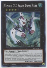Yu-Gi-Oh! - Number C32: Shark Drake Veiss - MP23-EN279 - Super Rare -1st Ed