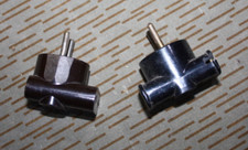 Vintage  Retro Mehrfach Stecker 220 volt 1940 Bakelit Deutsches Reich