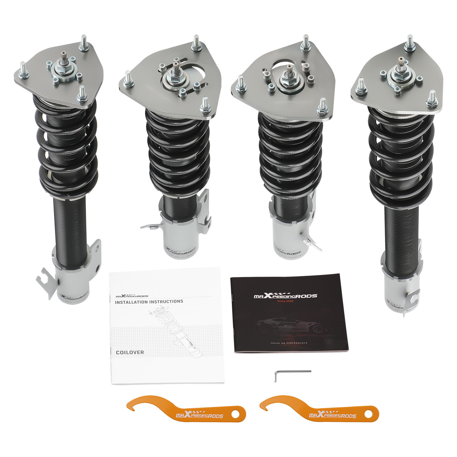 24 Ways Adjust Coilover Absorber Strut For Subaru Impreza WRX/STI GDA GDB GGA