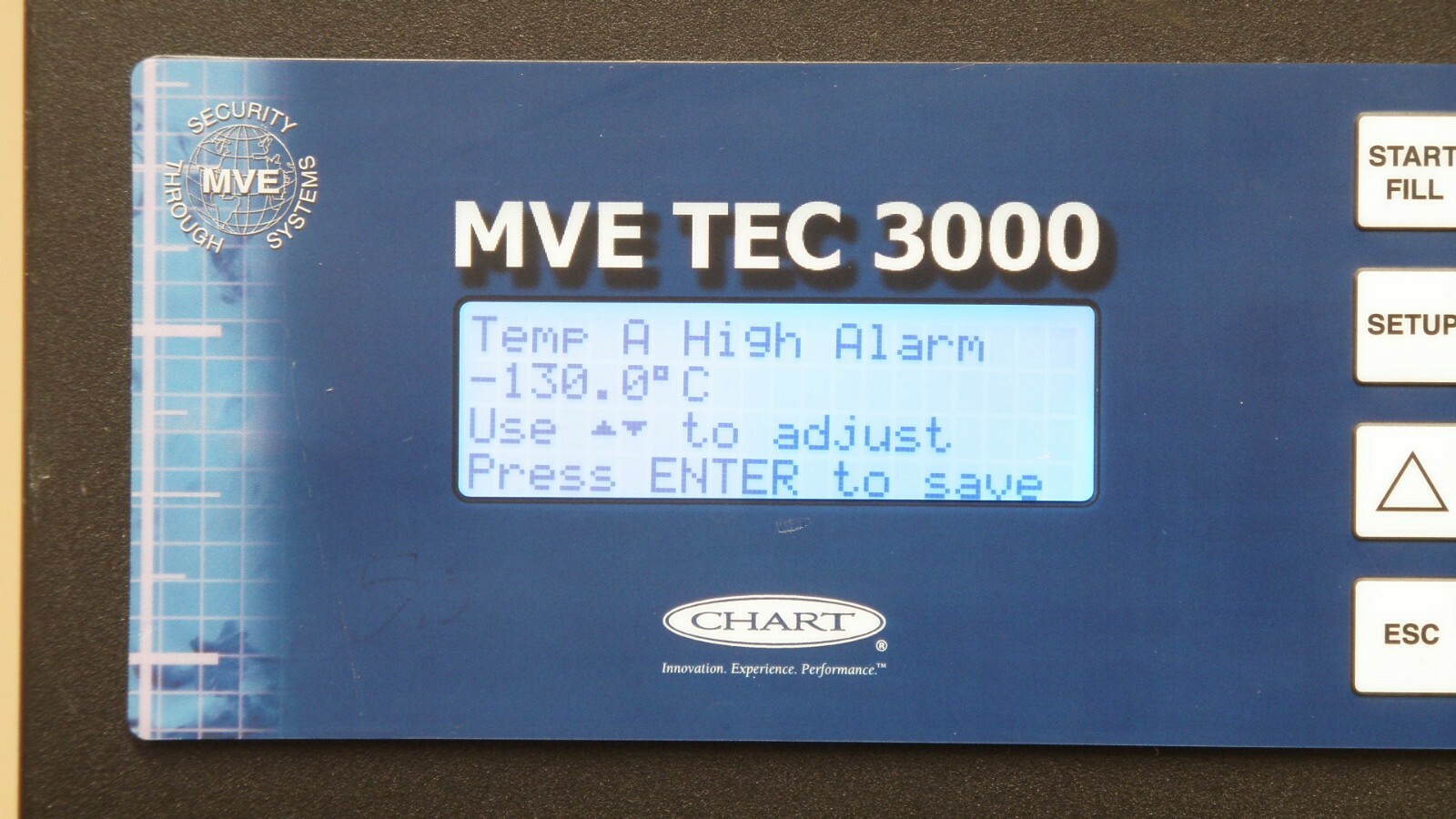 Mve Chart 800 Series Cryogenic Tec 3000 Freezer Ranking Top14 Controller W
