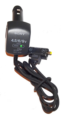 Original Sony DC Auto Ladegerät Netzteil 4,5 / 6 / 9V 800mA DCC-E25CP