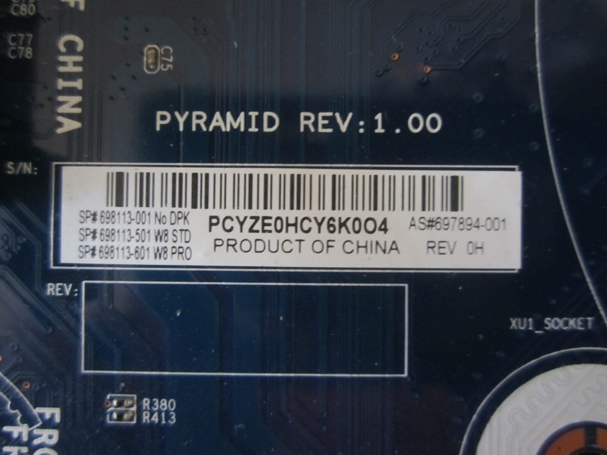 HP Z230 Workstation Tower Motherboard LGA1150 DDR3 698113-001