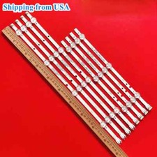 LED Strips 8 For Samsung UN43J5200 UA43J5000 2015SVS43 FCOM BN96-37294A 37295A