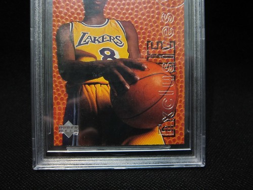 1996 Upper Deck Rookie Exclusives Kobe Bryant Rookie RC #R10 BGS 8.5 NM-M Lakers - Foto 3 di 7