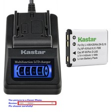 Kastar Battery LCD Quick Charger for Olympus Li-42B 40B  Olympus FE-4030 Camera