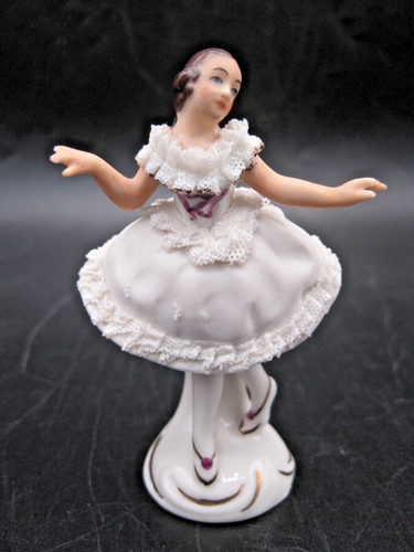ALKA DRESDEN DEZ. "NINETTE GERMANY" SPITZENBALLERINA. ALBOTH & KAISER . ca. 30er Jahre