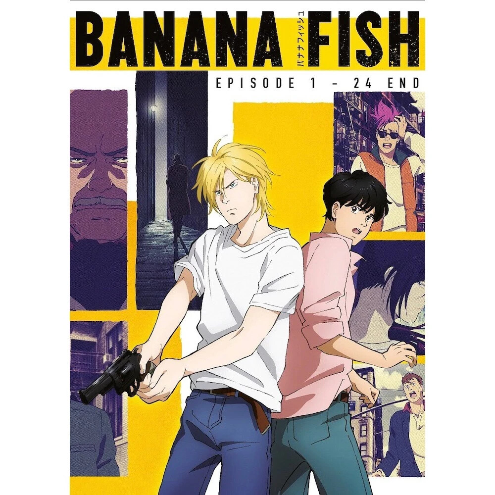 Anime Banana Fish Series (1-24 Complete ) English Subtitle All